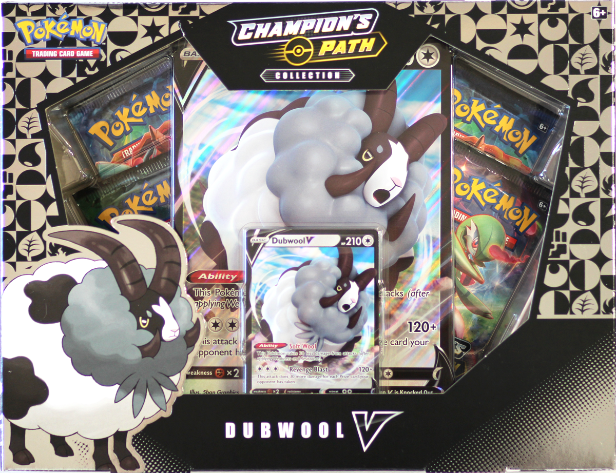 Case of Dubwool V Champions Path Boxes (6 Boxes per case, 4 packs per box)
