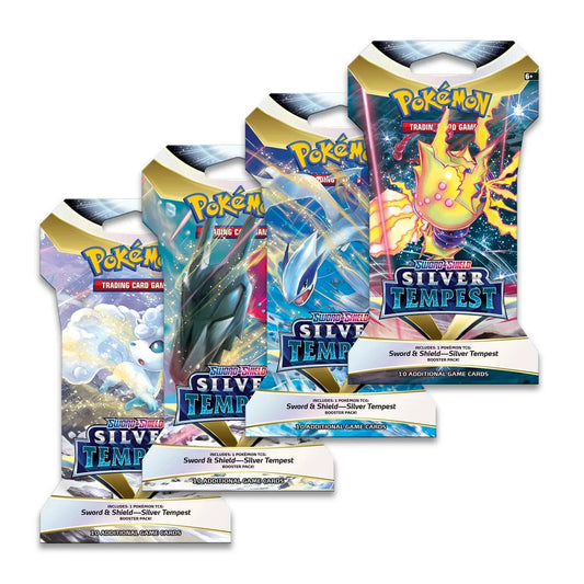 Silver Tempest Sleeved Booster Pack!