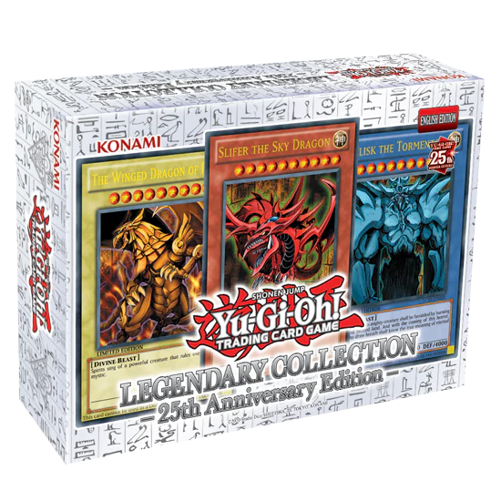 NEW!! Yu-Gi-Oh! Legendary Collection 25th Anniversary Box (6 OG Packs + 7 Promos!)